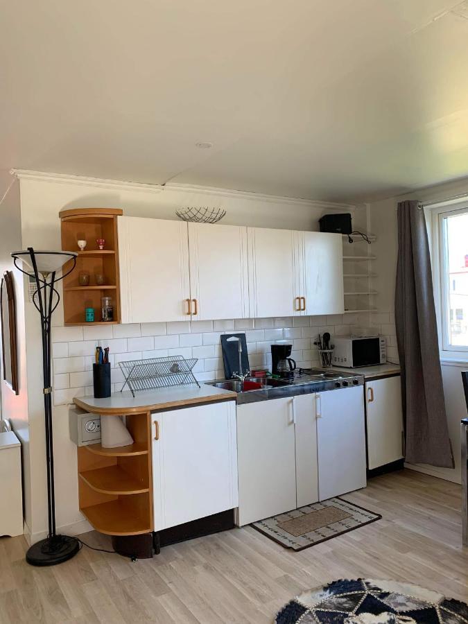Gaest Laegenheten Med Egen Terrass Falkenberg Exterior foto