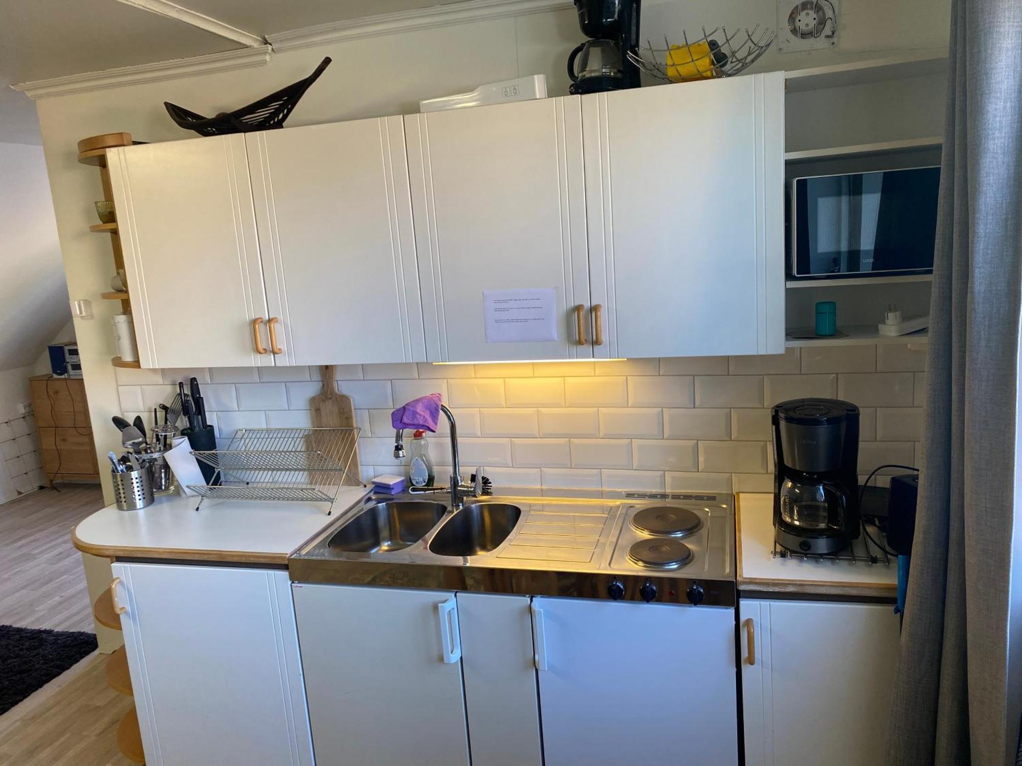 Gaest Laegenheten Med Egen Terrass Falkenberg Habitación foto